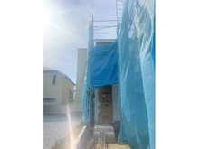 【東京都/杉並区久我山】杉並区久我山4丁目　新築戸建　2号棟 建築中の外観