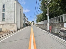 【東京都/目黒区緑が丘】目黒区緑が丘一丁目　新築戸建 前面道路