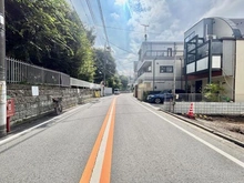 【東京都/目黒区緑が丘】目黒区緑が丘一丁目　新築戸建 前面道路