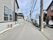 【神奈川県/横浜市鶴見区駒岡】横浜市鶴見区駒岡4丁目　新築戸建 前面道路