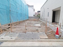 【神奈川県/横浜市港北区高田東】横浜市港北区高田東1丁目　新築戸建B号棟 現地（建築前）：全2棟右側