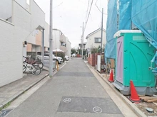 【神奈川県/横浜市港北区高田東】横浜市港北区高田東1丁目　新築戸建B号棟 前面道路