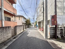 【東京都/目黒区柿の木坂】目黒区柿の木坂3丁目　新築戸建 2号棟 前面道路