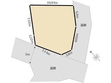 【東京都/日野市百草】日野市百草　新築戸建1号棟 区画図