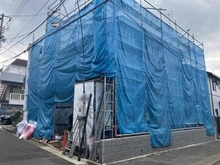 【東京都/練馬区南田中】練馬区南田中3丁目　新築戸建 建築中の外観