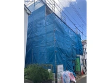 【東京都/練馬区南田中】練馬区南田中3丁目　新築戸建 建築中の外観