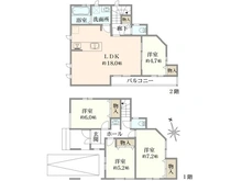 【埼玉県/和光市下新倉】和光市下新倉　新築戸建て　A号棟【全9棟】 間取り図