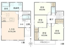 【東京都/葛飾区西水元】葛飾区西水元2丁目　新築戸建　11号棟【全18棟】 間取り図