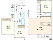 【東京都/葛飾区西水元】葛飾区西水元2丁目　新築戸建　12号棟【全18棟】 間取り図