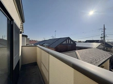 【東京都/中野区鷺宮】中野区鷺宮5丁目　一戸建 バルコニー