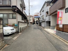 【埼玉県/新座市堀ノ内】新座市堀ノ内2丁目　新築戸建 前面道路