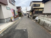 【埼玉県/新座市堀ノ内】新座市堀ノ内2丁目　新築戸建 前面道路