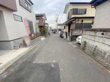 【埼玉県/新座市堀ノ内】新座市堀ノ内2丁目　新築戸建 前面道路