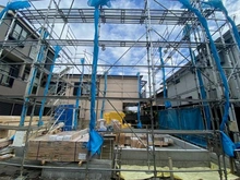 【東京都/西東京市下保谷】西東京市下保谷3丁目　新築戸建 建築中の外観