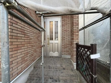 【東京都/清瀬市旭が丘】清瀬市旭が丘1丁目　一戸建 玄関：リフォーム中