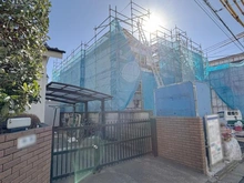 【東京都/東久留米市浅間町】東久留米市浅間町3丁目　新築戸建　3号棟【全3棟】 建築中の外観：浅間町3丁目新築戸建て3号棟（全3棟）