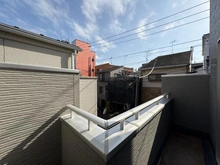 【東京都/杉並区今川】杉並区今川1丁目　新築戸建　 2号棟【全2号棟】 バルコニー：工事中／2026/01/19撮影