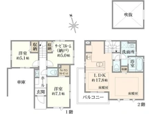 【東京都/練馬区富士見台】練馬区富士見台2丁目　新築分譲住宅　 間取り図