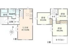 【東京都/西東京市南町】西東京市南町2丁目　1号棟【全2棟】　新築分譲住宅 間取り図