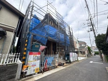 【東京都/練馬区土支田】練馬区土支田1丁目新築戸建て1号棟／全1棟 建築中の外観