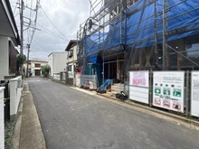 【東京都/練馬区土支田】練馬区土支田1丁目新築戸建て1号棟／全1棟 前面道路