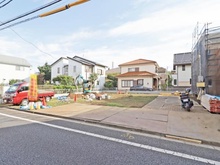 【東京都/練馬区大泉学園町】練馬区大泉学園町5丁目　新築戸建 E号棟　【全5棟】 現地（建築前）：左奥：E号棟 【全5棟】
