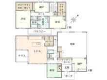【埼玉県/越谷市大成町】越谷市大成町 中古戸建 間取り図
