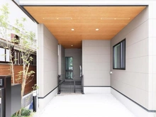 【東京都/世田谷区上馬】世田谷区上馬1期　新築戸建 アプローチ