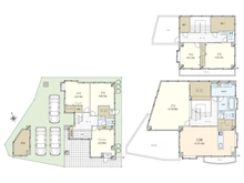【東京都/品川区大井】品川区大井七丁目戸建 間取り図