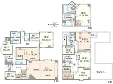 【東京都/練馬区関町北】練馬区関町北3丁目　中古戸建 間取り図