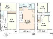【東京都/港区南青山】港区南青山4丁目　中古戸建 間取り図