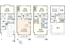 【東京都/港区三田】オリンピア三田　A棟 間取り図