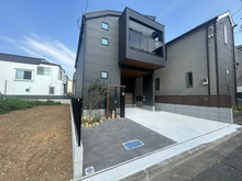 【東京都/新宿区中落合】新宿区中落合4丁目新築戸建て 建築中の外観
