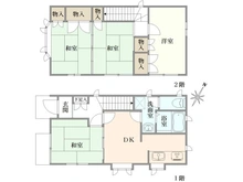 【東京都/渋谷区本町】渋谷区本町2丁目中古戸建 間取り図