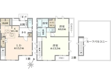 【東京都/世田谷区岡本】世田谷区岡本3丁目　中古戸建 間取り図