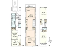 【東京都/世田谷区羽根木】世田谷区羽根木1丁目新築戸建　C号棟 間取り図
