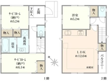 【東京都/杉並区久我山】久我山4丁目新築戸建　1号棟 間取り図