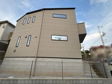 【東京都/調布市入間町】入間町3丁目新築戸建　3号棟 建築中の外観：全3棟