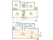 【東京都/狛江市駒井町】狛江市駒井町3丁目　新築戸建　I 号棟 間取り図
