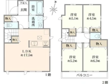 【東京都/狛江市駒井町】狛江市駒井町3丁目　新築戸建　G号棟 間取り図