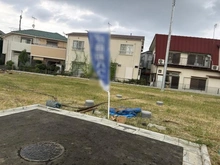 【東京都/狛江市駒井町】狛江市駒井町3丁目　新築戸建　F号棟 現地（建築前）：全8棟/画像左側