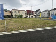 【東京都/狛江市駒井町】狛江市駒井町3丁目　新築戸建　C号棟 現地（建築前）：全8棟/画像奥側