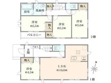 【東京都/狛江市駒井町】狛江市駒井町3丁目　新築戸建　C号棟 間取り図