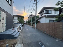 【東京都/杉並区下高井戸】杉並区下高井戸4丁目新築戸建2号棟 前面道路