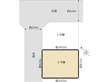 【東京都/調布市染地】調布市染地第7　2号棟 区画図