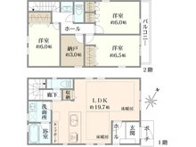 【東京都/世田谷区北烏山】世田谷区北烏山1丁目 間取り図