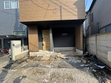 【東京都/世田谷区経堂】世田谷区経堂3丁目新築戸建て 建築中の外観