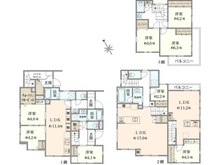 【東京都/世田谷区代田】世田谷区代田5丁目 賃貸併用住宅 間取り図