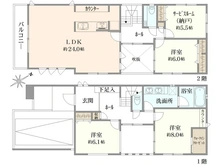 【東京都/世田谷区豪徳寺】ディアナハウス豪徳寺II　No.1 間取り図