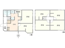 【東京都/世田谷区松原】明大前中古戸建 間取り図